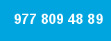 977 809 48 89 977 809 48 89